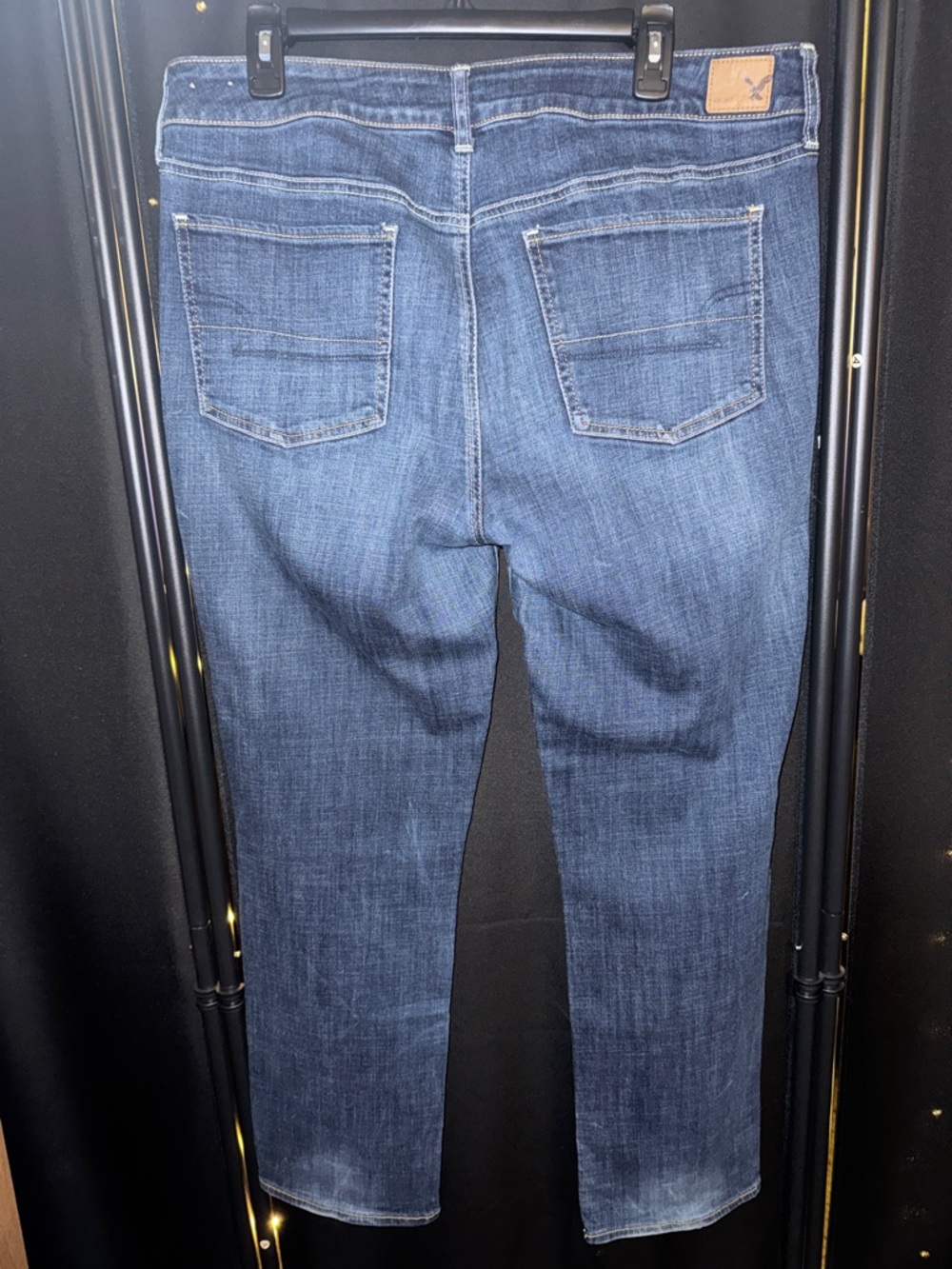 American Eagle Outfitters Straight Leg Jeans - Blue